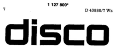 disco Logo (DPMA, 16.10.1987)