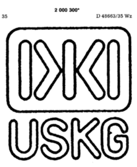 DKI USKG Logo (DPMA, 02.11.1990)