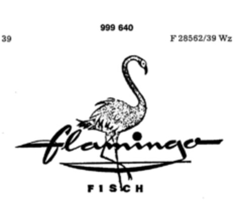 flamingo FISCH Logo (DPMA, 02.04.1979)