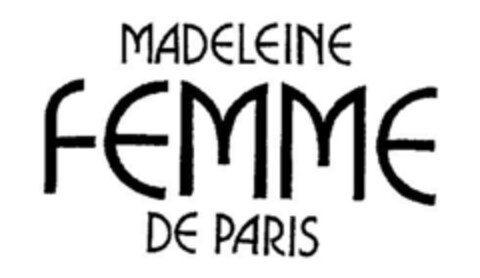 MADELEINE FEMME DE PARIS Logo (DPMA, 11.05.1989)