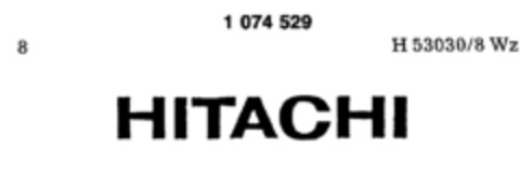 HITACHI Logo (DPMA, 08.08.1984)
