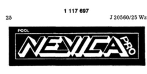 POOL NEVICA PRO Logo (DPMA, 12/05/1985)