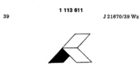 1113611 Logo (DPMA, 02/05/1987)