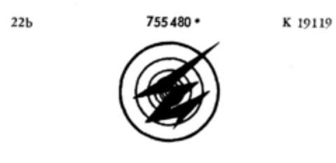 755480 Logo (DPMA, 08/28/1961)