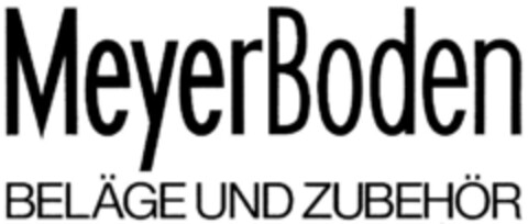 MEYER BODEN Logo (DPMA, 04.10.1991)