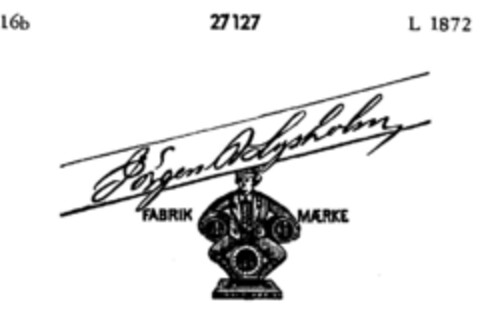 Jörgen Dalysholm FABRIK MAERKE Logo (DPMA, 28.07.1897)