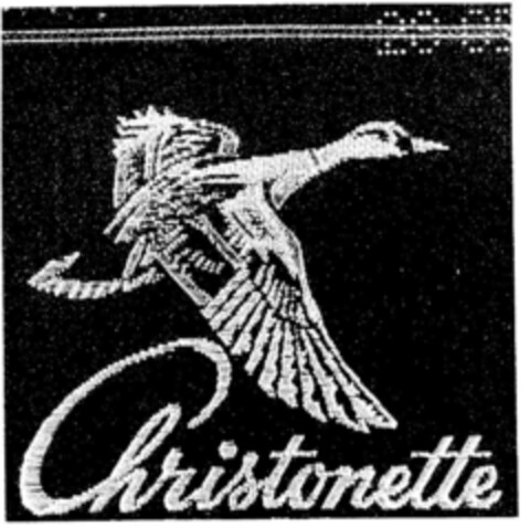 Christonette Logo (DPMA, 28.05.1975)