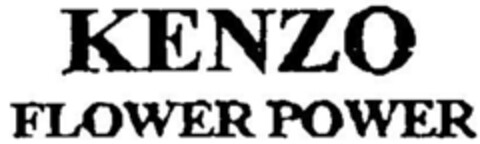 KENZO FLOWER POWER Logo (DPMA, 02/17/2000)