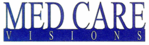 MED CARE VISIONS Logo (DPMA, 11/15/2001)