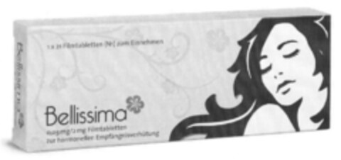 Bellissima 0,03 mg/2 mg Filmtabletten zur hormonellen Empfängnisverhütung Logo (DPMA, 12/09/2009)