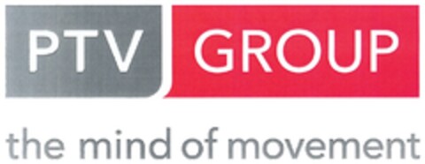 PTV GROUP the mind of movement Logo (DPMA, 29.03.2012)