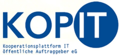 KOPIT Kooperationsplattform IT öffentliche Auftraggeber eG Logo (DPMA, 31.10.2015)