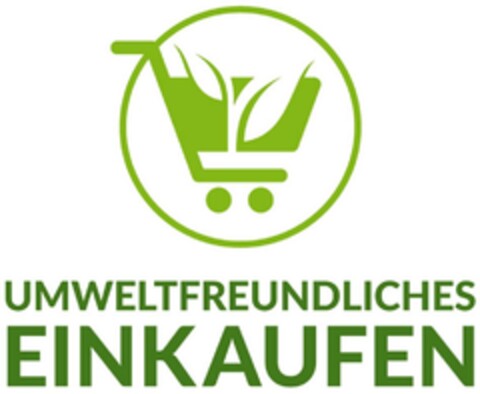 UMWELTFREUNDLICHES EINKAUFEN Logo (DPMA, 19.05.2017)