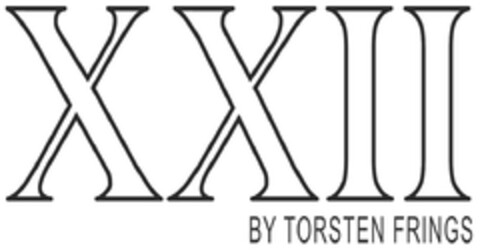 XXII BY TORSTEN FRINGS Logo (DPMA, 11/15/2018)