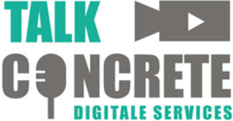 TALK CONCRETE DIGITALE SERVICES Logo (DPMA, 28.11.2022)