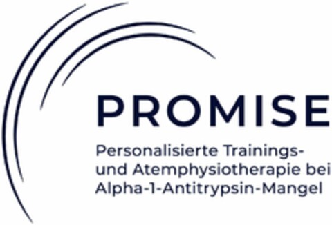 PROMISE Personalisierte Trainings- und Atemphysiotherapie bei Alpha-1-Antitrypsin-Mangel Logo (DPMA, 22.05.2023)