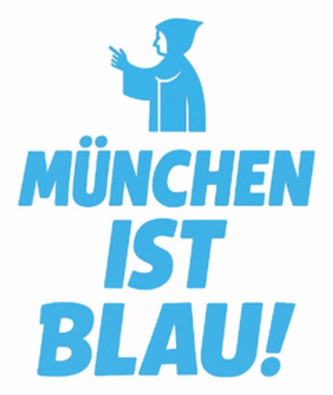 MÜNCHEN IST BLAU! Logo (DPMA, 06/22/2025)