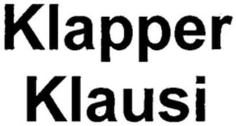 Klapper Klausi Logo (DPMA, 02/25/2002)