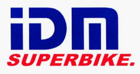 IDM SUPERBIKE Logo (DPMA, 14.02.2003)