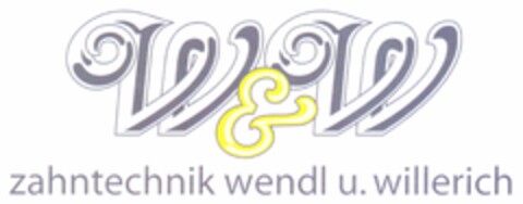 W&W zahntechnik wendl u. willerich Logo (DPMA, 28.01.2004)