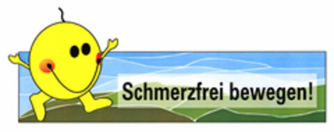 Schmerzfrei bewegen! Logo (DPMA, 05/22/2004)