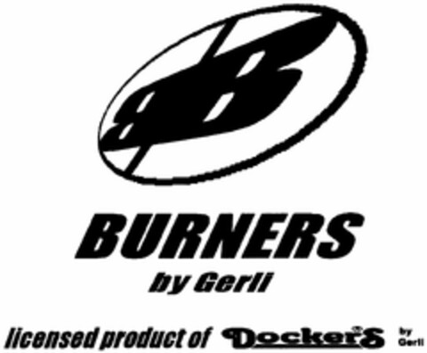 BURNERS by Gerli licensed product of Dockers by Gerli Logo (DPMA, 07/21/2004)