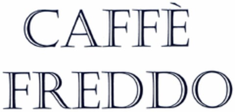 CAFFE FREDDO Logo (DPMA, 06.09.2004)