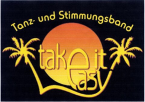 take it easy Tanz- und Stimmungsband Logo (DPMA, 08.10.2004)