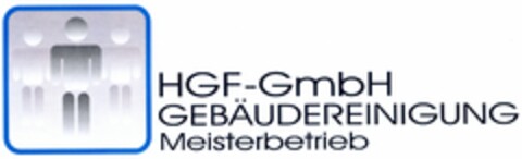 HGF-GmbH GEBÄUDEREINIGUNG Meisterbetrieb Logo (DPMA, 12.11.2004)