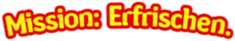 Mission: Erfrischen. Logo (DPMA, 02/28/2007)