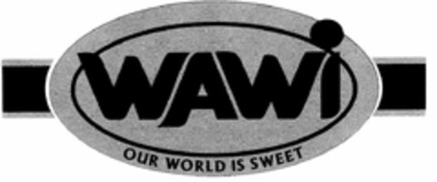 WAWI OUR WORLD IS SWEET Logo (DPMA, 12.12.1995)