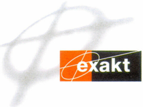 exakt Logo (DPMA, 02/24/1996)