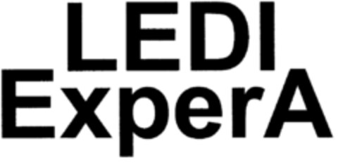 LEDI ExperA Logo (DPMA, 17.03.1998)