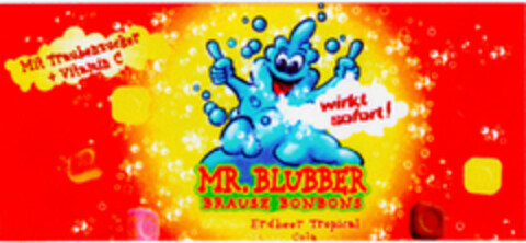 MR. BLUBBER BRAUSE BONBONS Logo (DPMA, 18.01.1999)