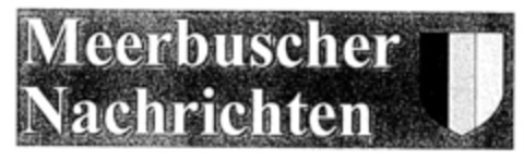 Meerbuscher Nachrichten Logo (DPMA, 01/30/1999)