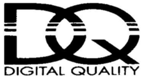 DQ DIGITAL QUALITY Logo (DPMA, 03/24/1999)