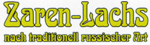 Zaren-Lachs nach traditionell russischer Art Logo (DPMA, 21.08.1999)