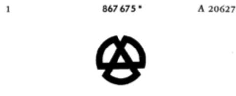 867675 Logo (DPMA, 28.08.1969)