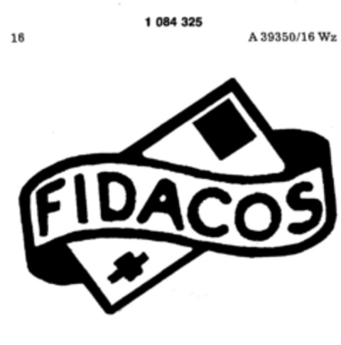 FIDACOS Logo (DPMA, 15.12.1984)