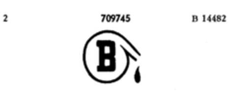 B Logo (DPMA, 29.08.1956)