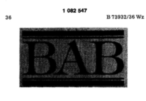 BAB Logo (DPMA, 11.02.1984)