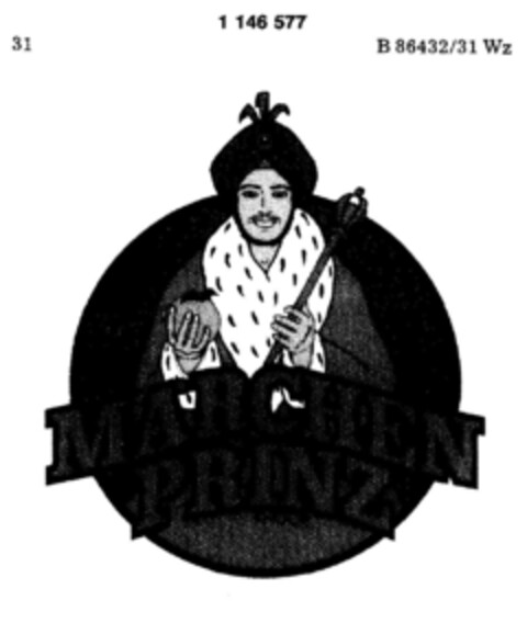 MÄRCHEN PRINZ Logo (DPMA, 20.01.1989)