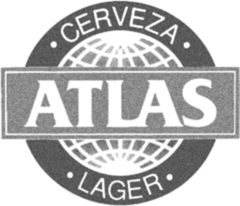 CERVEZA ATLAS LAGER Logo (DPMA, 06.10.1993)