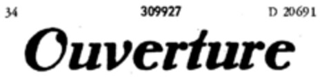 Ouverture Logo (DPMA, 12.10.1923)