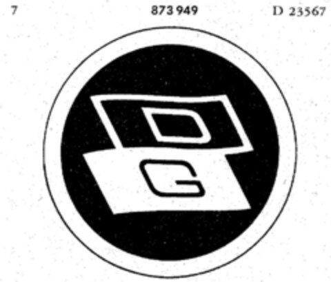 D G Logo (DPMA, 11.07.1969)