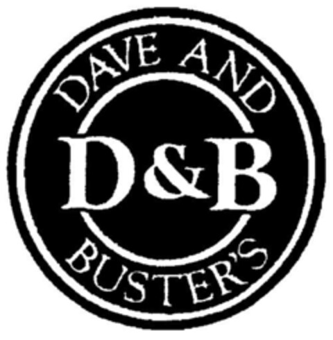 D&B DAVE AND BUSTER'S Logo (DPMA, 08.10.1993)