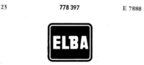 ELBA Logo (DPMA, 24.06.1961)