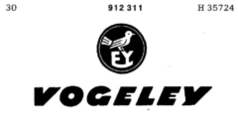 VOGELEY Logo (DPMA, 07/09/1971)