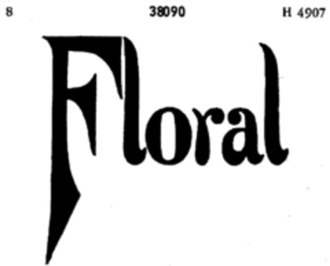 Floral Logo (DPMA, 27.03.1899)