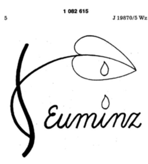 Euminz Logo (DPMA, 02/26/1985)